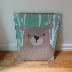 Wall Decor! Cute Canvas w/Frame